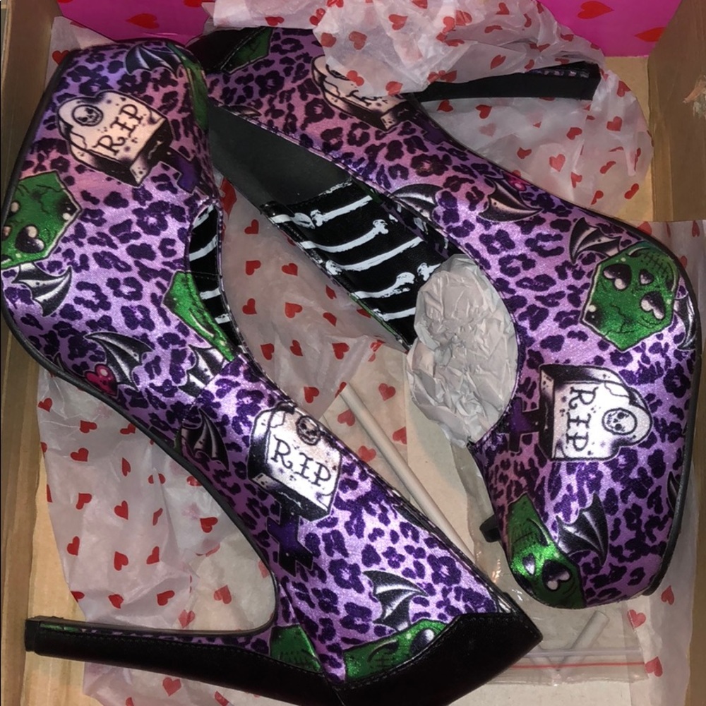 Iron Fist Back from the Dead platform heels